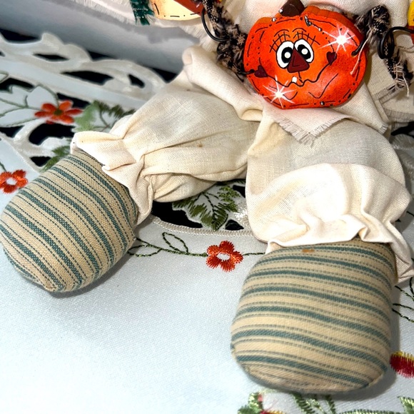 Sack Cloth Ghost Rustic Autumn Home Decor 8 inches Tender Hearts Treasure - Picture 4 of 10